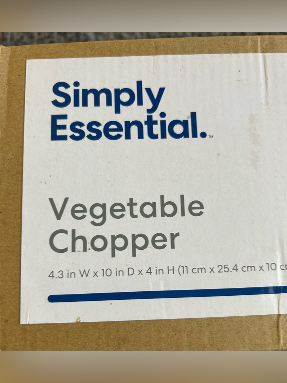 Simply Essential Vegetable Chopper